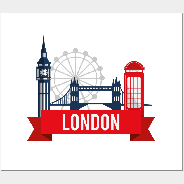 London Wall Art by TambuStore